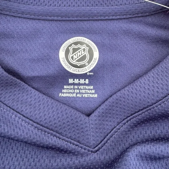 Columbus Blue Jackets Jersey #71 Nick Foligno Style Top - Unisex Size M 8 - Picture 11 of 11